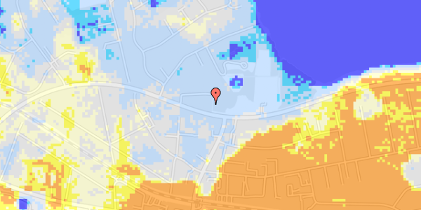 Ekstrem regn på Bagsværdvej 208