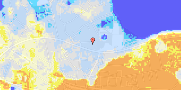 Ekstrem regn på Bagsværdvej 218