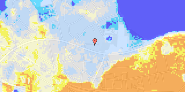 Ekstrem regn på Bagsværdvej 226