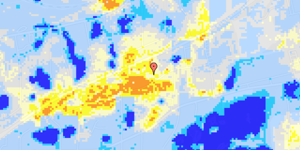 Ekstrem regn på Bakkesvinget 1