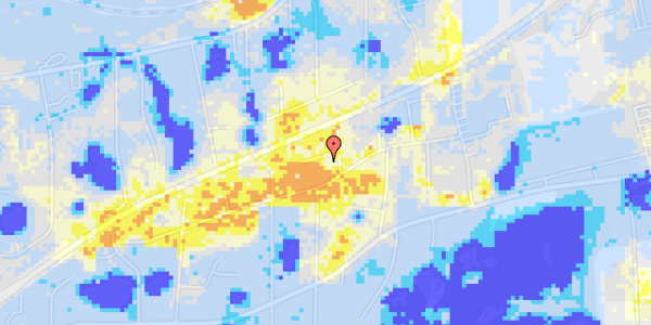 Ekstrem regn på Bakkesvinget 3