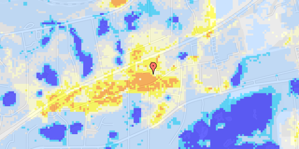 Ekstrem regn på Bakkesvinget 5