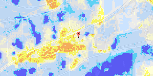 Ekstrem regn på Bakkesvinget 6