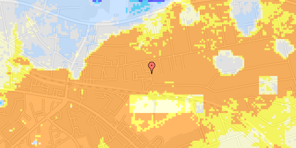 Ekstrem regn på Bondehavevej 8A, 1. mf