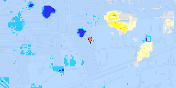 Ekstrem regn på Branddamsvej 20