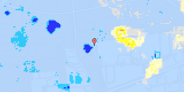 Ekstrem regn på Branddamsvej 60