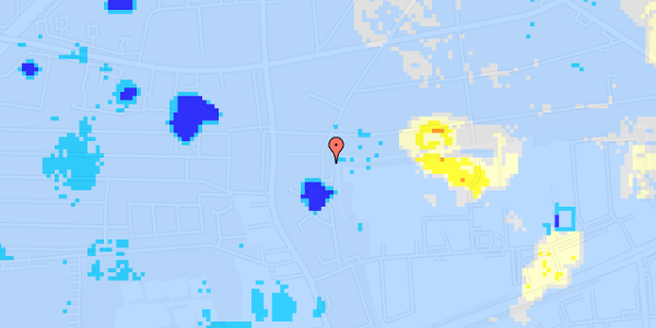 Ekstrem regn på Branddamsvej 70