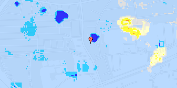 Ekstrem regn på Branddamsvej 95