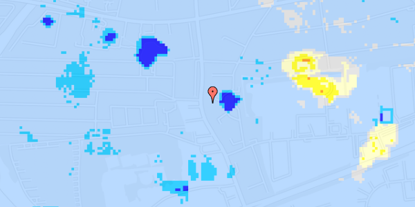 Ekstrem regn på Branddamsvej 117