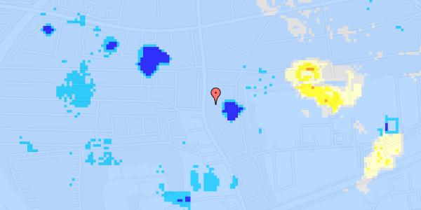 Ekstrem regn på Branddamsvej 125