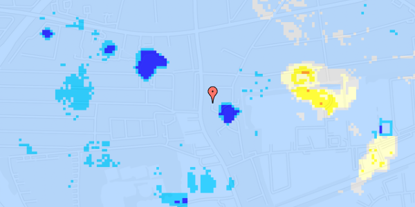 Ekstrem regn på Branddamsvej 131