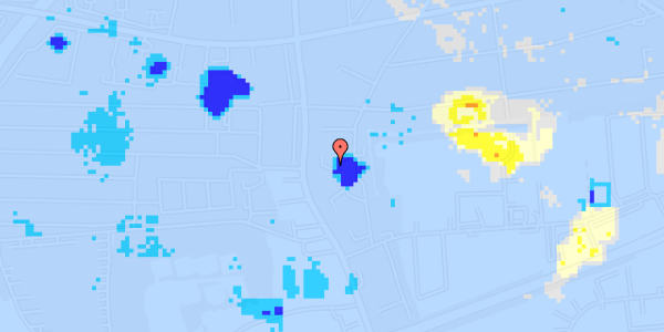 Ekstrem regn på Branddamsvej 183