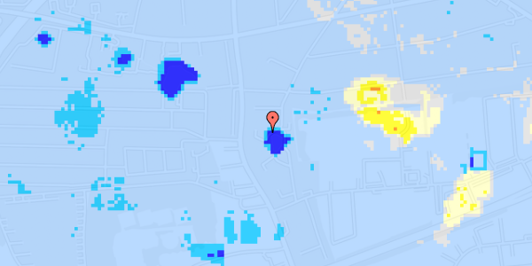 Ekstrem regn på Branddamsvej 187