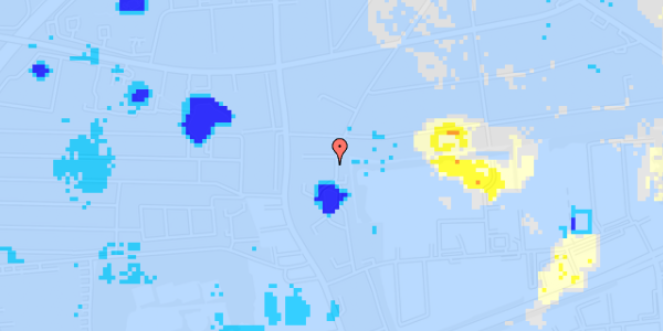 Ekstrem regn på Branddamsvej 205