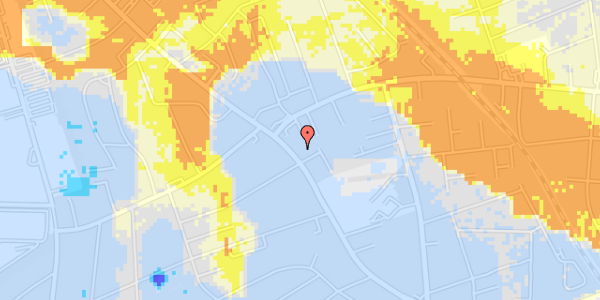 Ekstrem regn på Buddinge Hovedgade 334, st. th