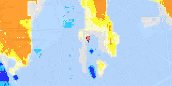 Ekstrem regn på Haspegårdsvej 13