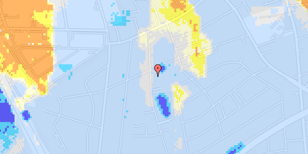 Ekstrem regn på Haspegårdsvej 25