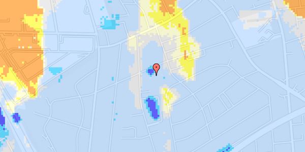 Ekstrem regn på Haspegårdsvej 27