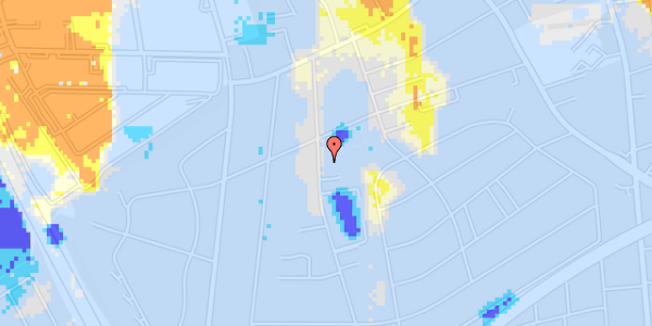 Ekstrem regn på Haspegårdsvej 29