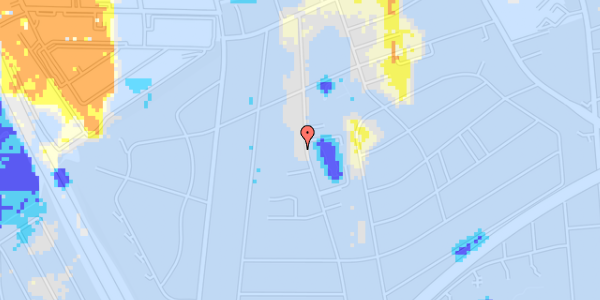 Ekstrem regn på Haspegårdsvej 36A