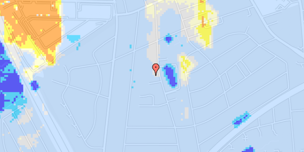 Ekstrem regn på Haspegårdsvej 38