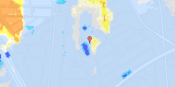 Ekstrem regn på Haspegårdsvej 39B