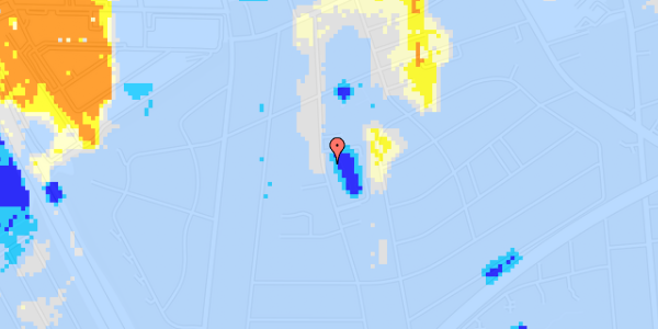 Ekstrem regn på Haspegårdsvej 43