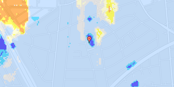 Ekstrem regn på Haspegårdsvej 49