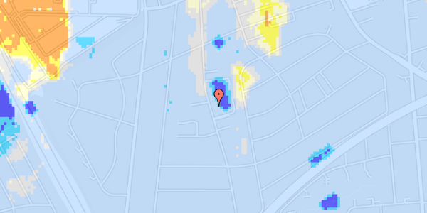 Ekstrem regn på Haspegårdsvej 51