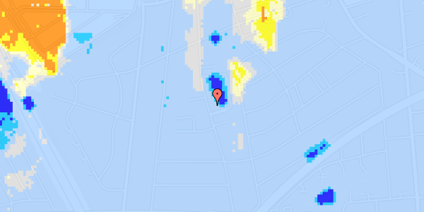 Ekstrem regn på Haspegårdsvej 53