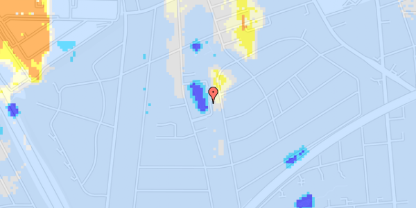 Ekstrem regn på Haspegårdsvej 57B