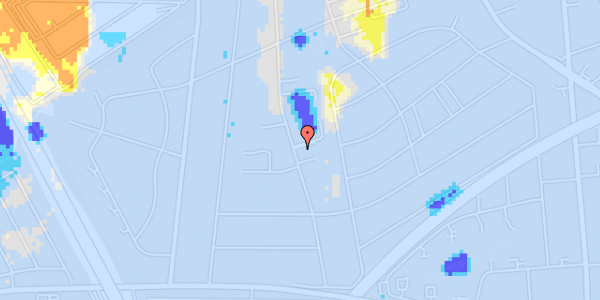 Ekstrem regn på Haspegårdsvej 59B