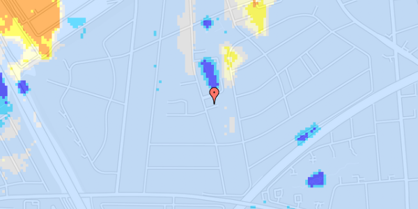 Ekstrem regn på Haspegårdsvej 61