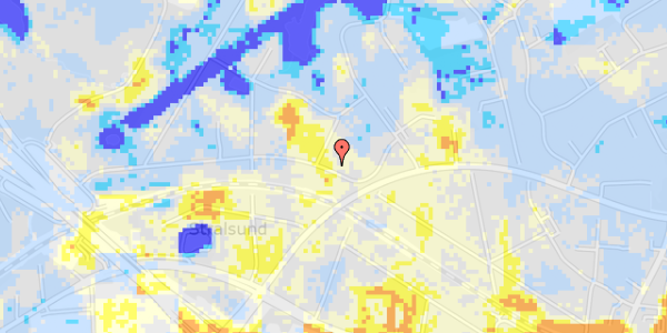 Ekstrem regn på Helmsvej 12