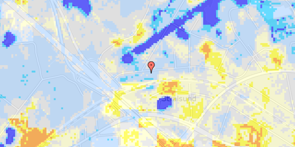 Ekstrem regn på Helmsvej 47