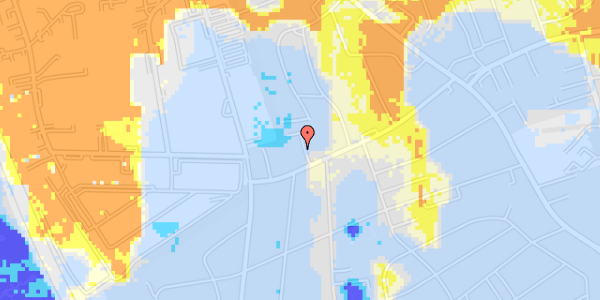 Ekstrem regn på Huginsvej 19