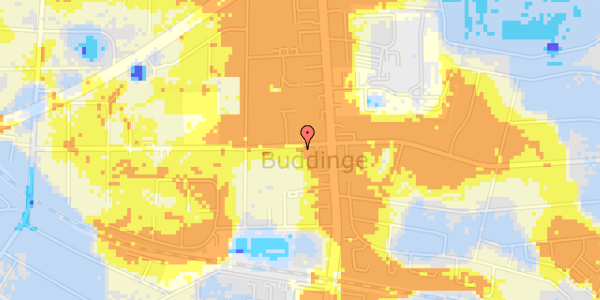 Ekstrem regn på Kong Hans Alle 7, st. th