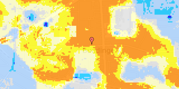 Ekstrem regn på Kong Hans Alle 20C, 1. th