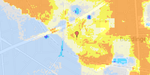 Ekstrem regn på Kong Hans Alle 101