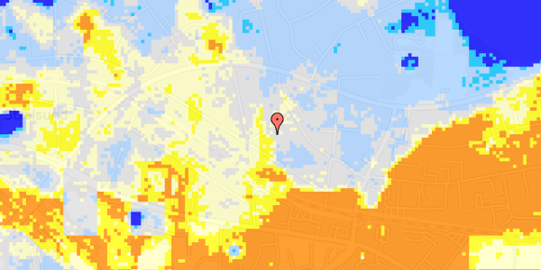 Ekstrem regn på Kostskolevej 6