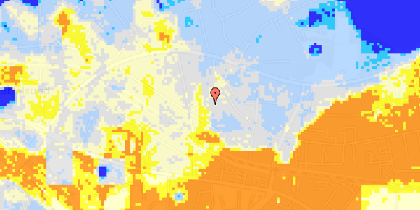 Ekstrem regn på Kostskolevej 8