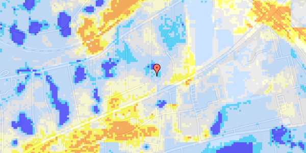 Ekstrem regn på Krogmosevej 35