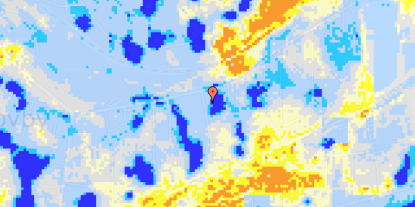 Ekstrem regn på Langemosevej 5