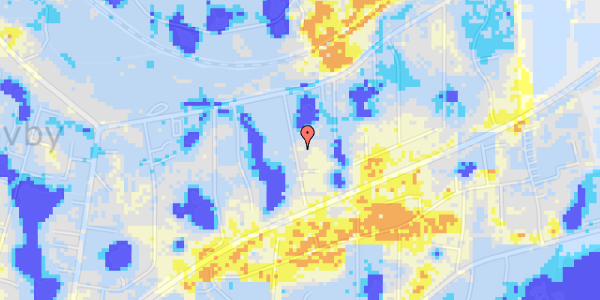 Ekstrem regn på Langemosevej 19