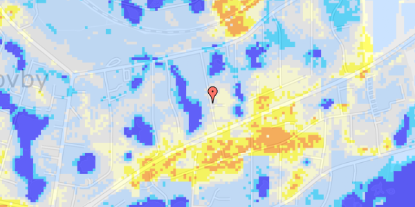 Ekstrem regn på Langemosevej 30