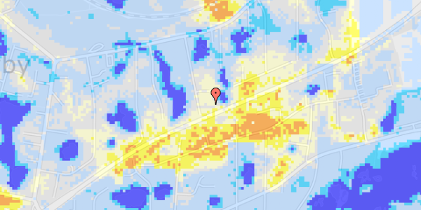 Ekstrem regn på Langemosevej 37