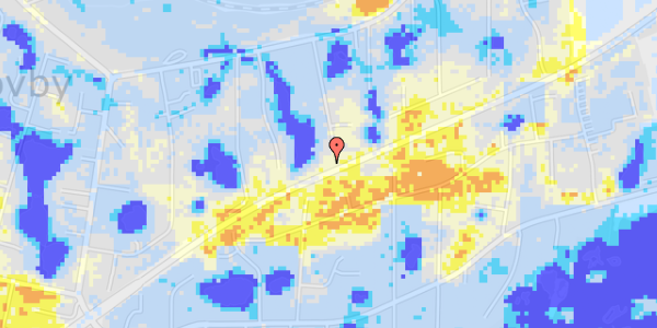 Ekstrem regn på Langemosevej 42