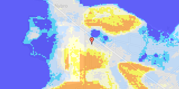 Ekstrem regn på Nybro Vænge 18