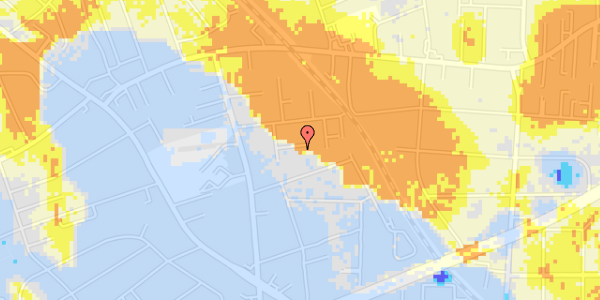 Ekstrem regn på Peder Hesselsvej 46