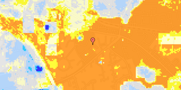 Ekstrem regn på Pinievej 26